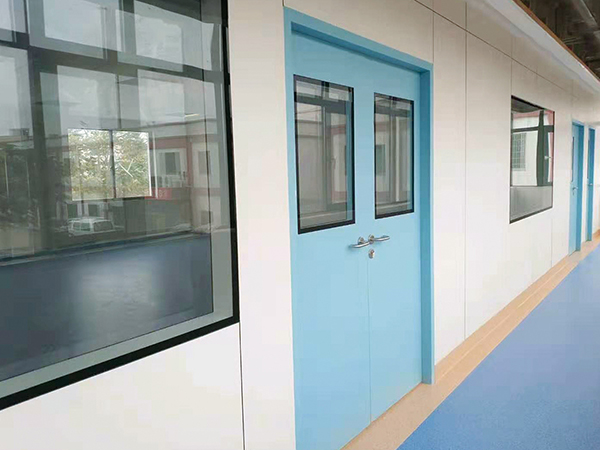 中山大學附屬第七醫院批量安裝廣州林森環境潔凈門